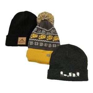 Lot beanies Unisex One Size Wisconsin Untappd Tap House Beer Brewery Winter  Hat